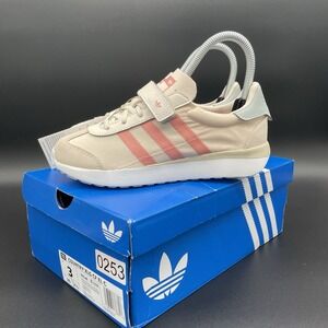 Adidas Country XLG Kids Shoes IF6146 Wonder White Youth Size 3 New in Box